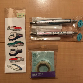 はやぶさ こまち シール ボールペン マスキングテープの画像