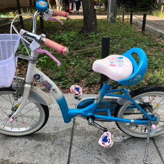 東京都のアナと雪の女王 自転車の中古が安い！激安で譲ります