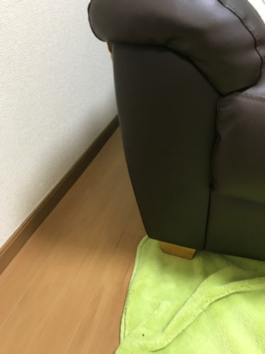 本革3人掛けソファー