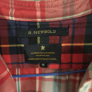 アールニューボールドのシャツ！の画像