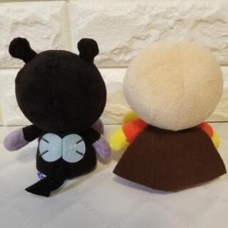 アンパンマン&バイキンマンぬいぐるみの画像