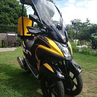 【希少・極上車】トリシティ125■ルーフ付■カスタムコンプリート...