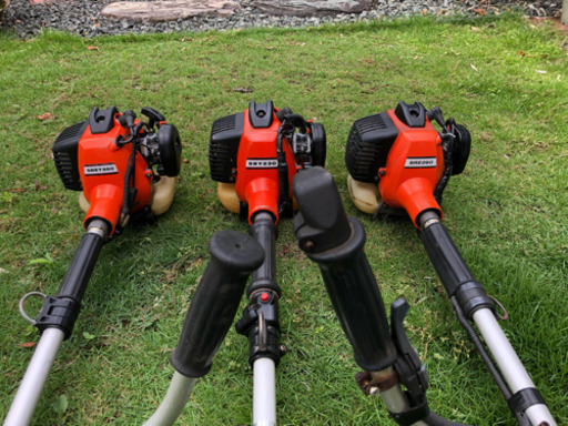 ヤンマーとキョーリツの草刈機