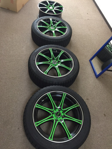 売約済　軽量17インチホイール 冬タイヤほぼ未使用