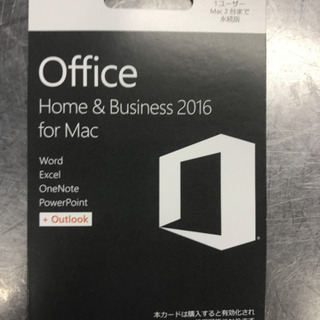 Microsoft Excel2016 forMac  2台分