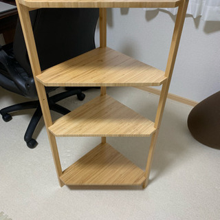 IKEA コーナーシェルフ ローグルンドの画像