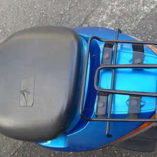 スズキ SUZUKI 原付バイク スクーター アドレスV50 4サイクル CA44A 人気のトリトンブルーメタリック　の画像