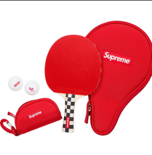 新品 国内正規 19aw Supreme Butterfly Table Tennis Racket Set Checkerboard シュプリーム 卓球 ラケット 2019aw 2019fw week3