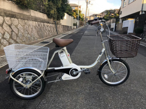 試乗しただけのPanasonic三輪電動自転車！
