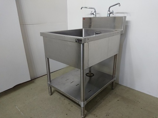 【業務用厨房機器】　マルゼン　一槽シンク　BS1-067　【中古】