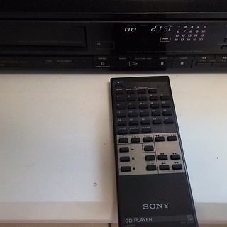 SONY CDプレイヤーCDP-770の画像