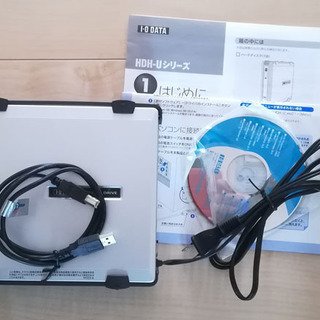 外付けHDD Ｉ・Ｏ　ＤＡＴＡ　ＨＤＨ-Ｕ１６０（250GBに換装）