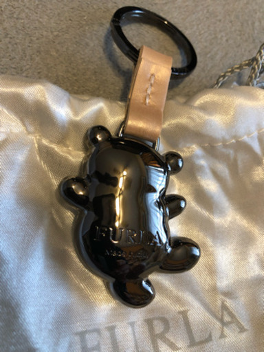 【新品未使用】FURLA クマ キーリング