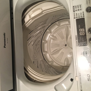 決まりました 洗濯機 パナソニック 5Kの画像