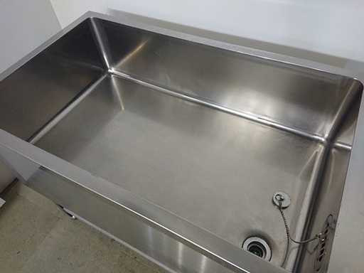 【業務用厨房機器】　一槽シンク　【中古】