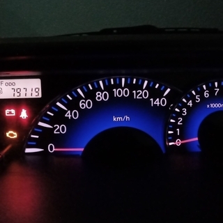 ダイハツ　タントVS 　オレンジ　2007年式　79720km　CBA-L350Sの画像