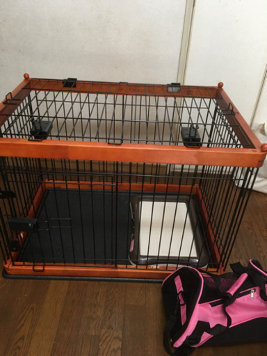 美品 お得 木製犬用ゲージ