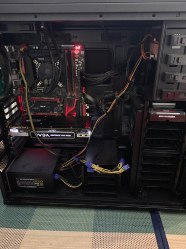 【取引締切】ゲーミングPC本体一式（大型ケース、水冷式クーラー、ASUS  Maximus VII、GTX1070など）