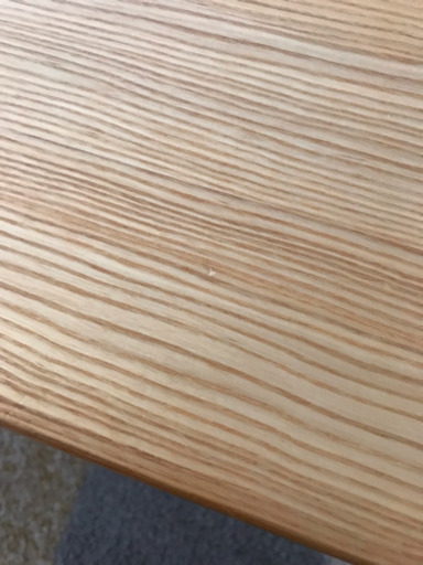 無印良品タモ材ローテーブル