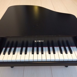 【値下げ❗️】カワイ ミニグランドピアノ #1114  本格的 KAWAI ブラック ミニピアノ おもちゃの画像