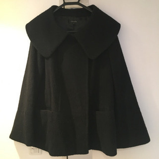 rienda ビックカラー Aラインコートの画像