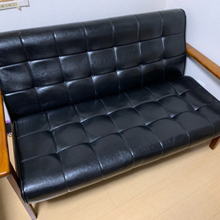 レトロソファー2人掛け