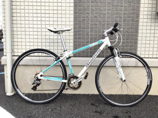 Bianchi ビアンキ CIELO クロスバイク 白 鍵付き