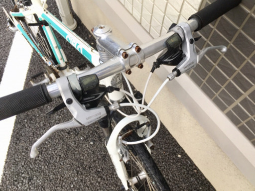 Bianchi ビアンキ CIELO クロスバイク 白 鍵付き