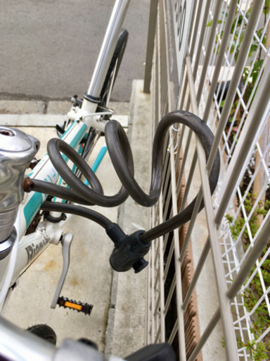 Bianchi ビアンキ CIELO クロスバイク 白 鍵付き