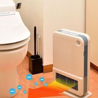 トイレ暖房消臭器・人感センサー付セラミックヒーターの画像