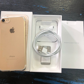 【美品】iPhone7 128gb ゴールド 【SIMフリー】