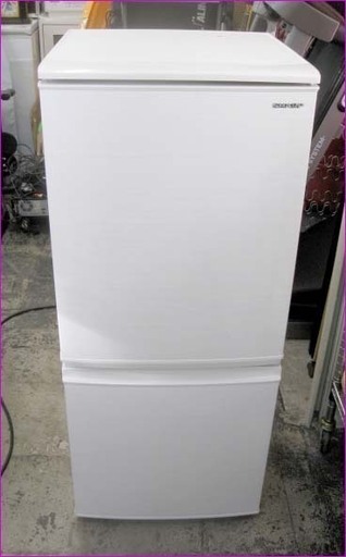 【￥23,000-】SHARP シャープ ノンフロン冷凍冷蔵庫 SJ-D14E 137L 2019年製 ドア左右OK！