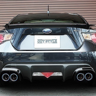 BRZ(デモカー)　S　新品パーツ多数あり　ROWENフルエアロ/AMEホイール/タイヤ/柿本マフラー/ブリッツ車高調 の画像
