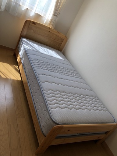 【取引成立】☆ 中古のシングルベッド ☆【受渡完了】