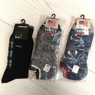 【新品】靴下×3