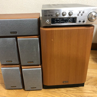 【ジャンク品】5.1chホームシアターセット DENON DHT...