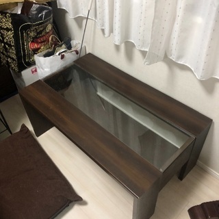 ローテーブル　コーヒーテーブル　座椅子