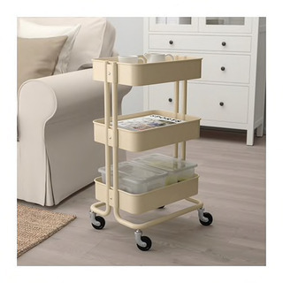 【未使用新品】IKEA/キッチンワゴン/ベージュ