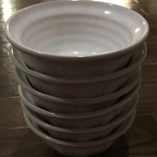 小鉢 高台付き 6個セットの画像