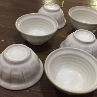 小鉢 高台付き 6個セットの画像