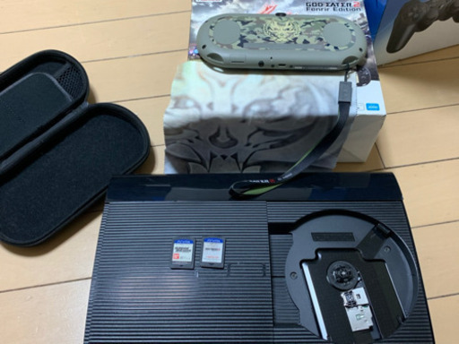 PlayStation3 本体（チャコールブラック CECH-4300C 500GB ）& PSVITA その他ソフト