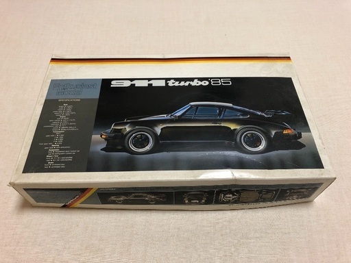 【お取引中】フジミ模型 ポルシェ911ターボ'85 当時物