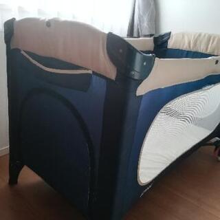 バシネット付きベビーベッド　プレイヤードの画像