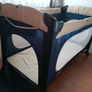 バシネット付きベビーベッド　プレイヤードの画像