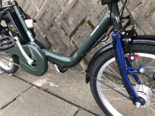 ０－２０　電動自転車　パナソニック　ギュット20インチ13アンペア
