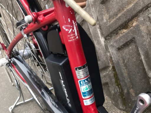 ０－５５　電動自転車ブリジストンアンジェリーノ　６アンペア