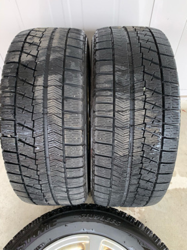 215/55r16 ブリジストンVRX アルミホイール付き