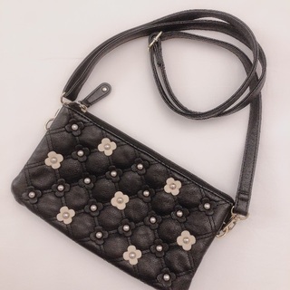 フラワー　花　ショルダーバッグ　ポーチ