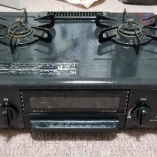 ガスコンロ　ガスレンジ　パロマ　都市ガス用　中古