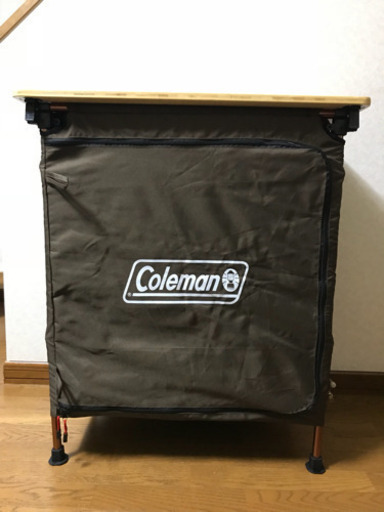 ☆Coleman コールマン フォートマスター バンブーフォルダブルシェル 折りたたみテーブル キャンプ アウトドア☆
